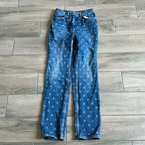 Givenchy logo denim jeans